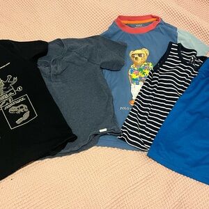 Lot of Boys Size 5 Tees and Tanks, Gap, Fila, Polo Ralph Lauren